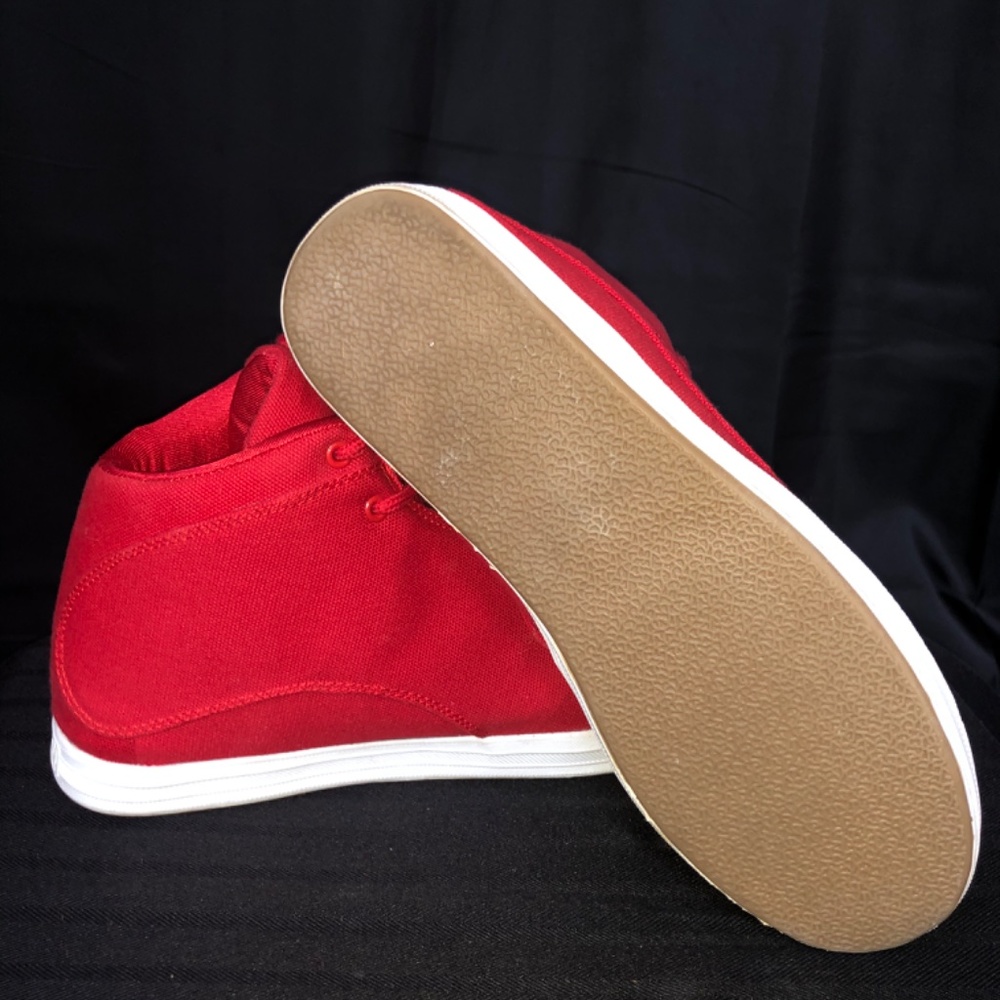 NFN Men’s Red Hightop gym shoes - Picture 3 of 5